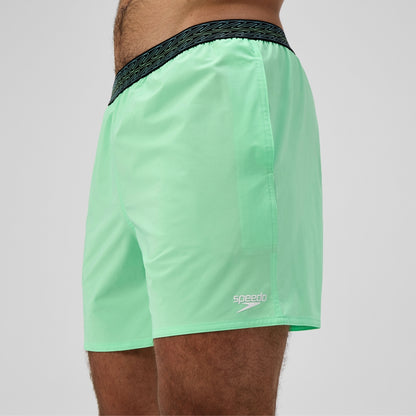 Hyperboom Band 40cm Swim Shorts Green | Speedo