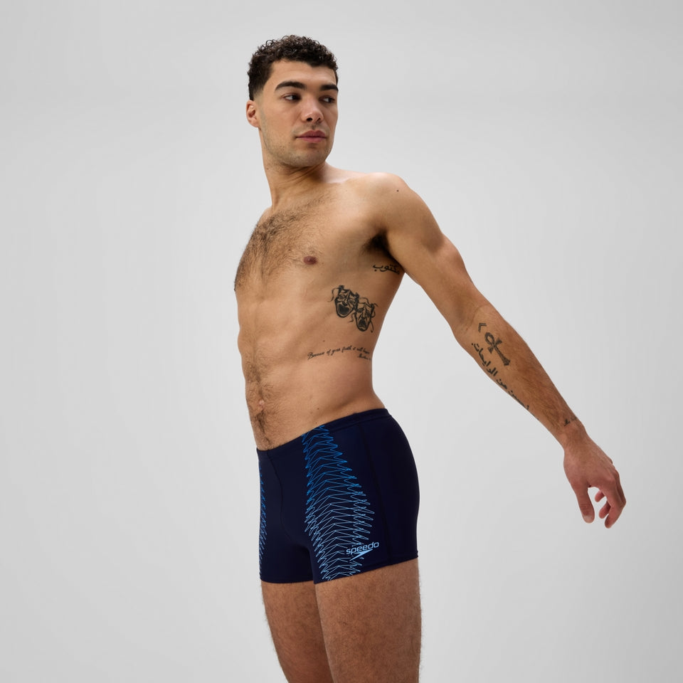 Duo Logo Aquashort Navy/Blue | Speedo
