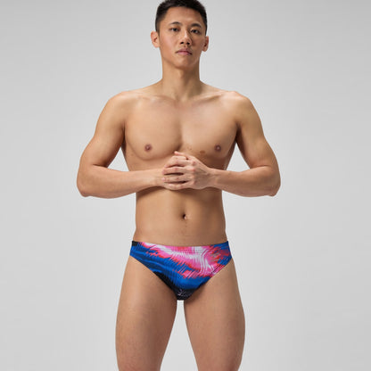 Club Training Printed Brief Black/Pink | Speedo