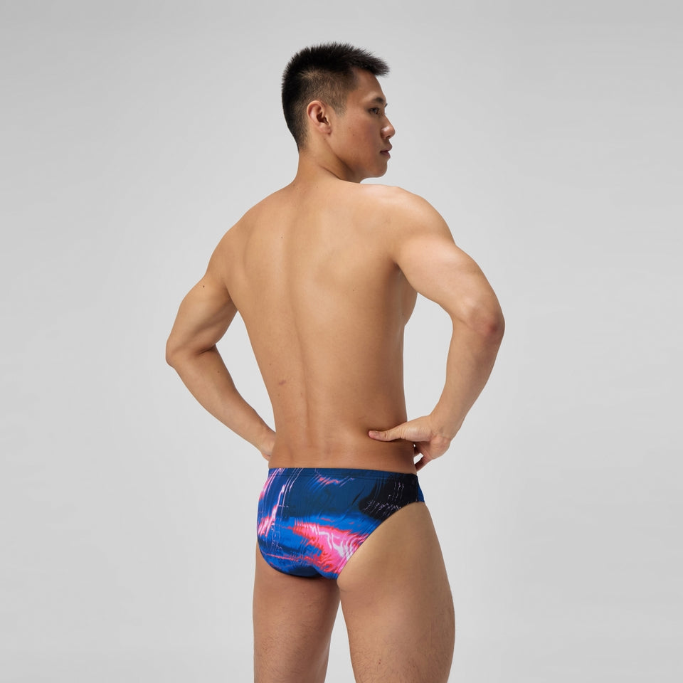 Club Training Printed Brief Black/Pink | Speedo
