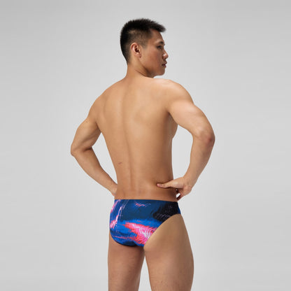 Club Training Printed Brief Black/Pink | Speedo