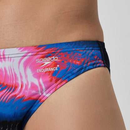 Club Training Printed Brief Black/Pink | Speedo