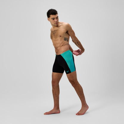 Endurance+ MAX Splice Mid Jammer Black/Turquoise | Speedo