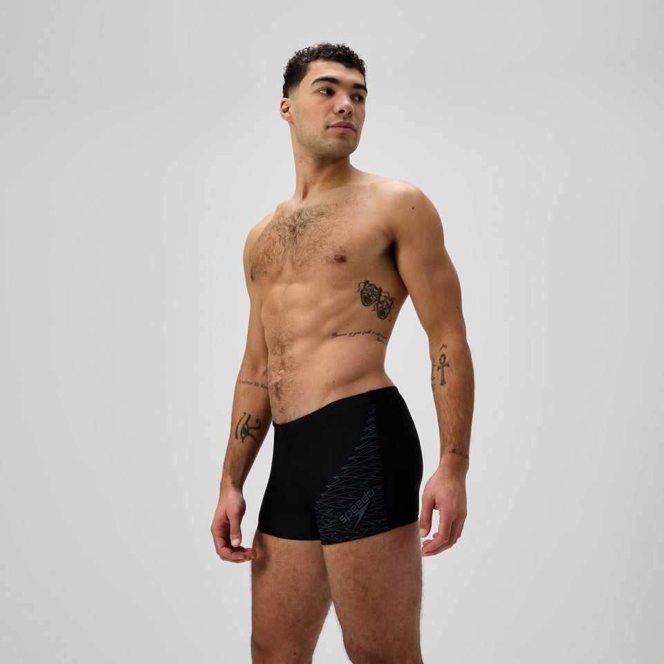 Medley Logo Aquashort Black/Grey | Speedo
