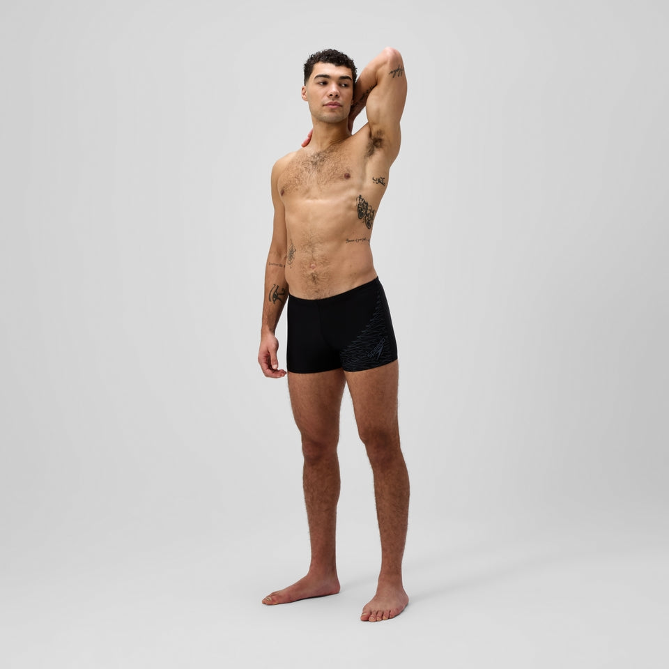 Medley Logo Aquashort Black/Grey | Speedo