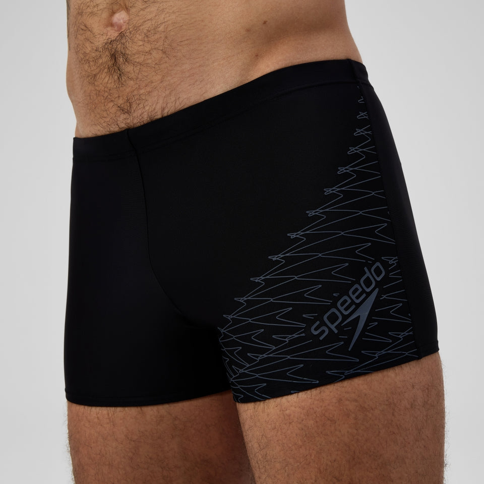 Medley Logo Aquashort Black/Grey | Speedo