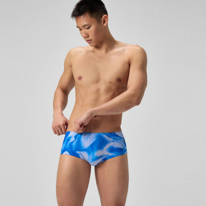 Club Training Printed 13.5cm Brief Blue/White | Speedo
