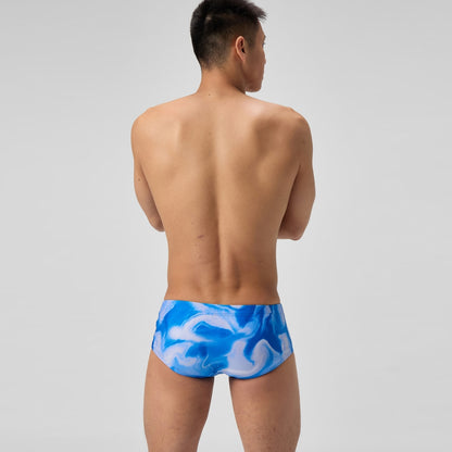 Club Training Printed 13.5cm Brief Blue/White | Speedo