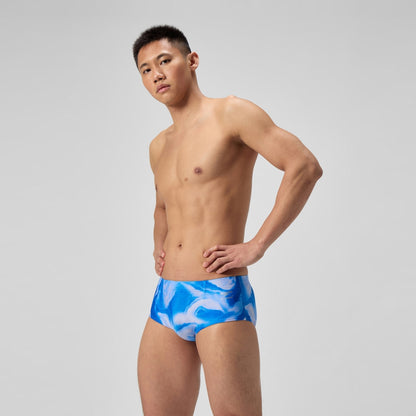 Club Training Printed 13.5cm Brief Blue/White | Speedo