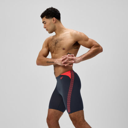 Hyperboom Splice Jammer Grey/Orange | Speedo