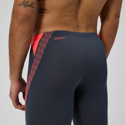 Hyperboom Splice Jammer Grey/Orange | Speedo