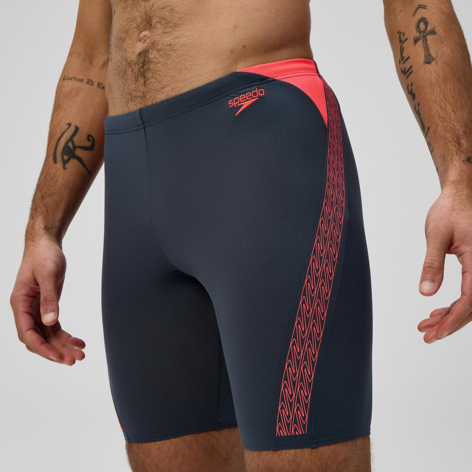 Hyperboom Splice Jammer Grey/Orange | Speedo