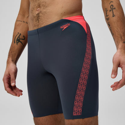 Hyperboom Splice Jammer Grey/Orange | Speedo