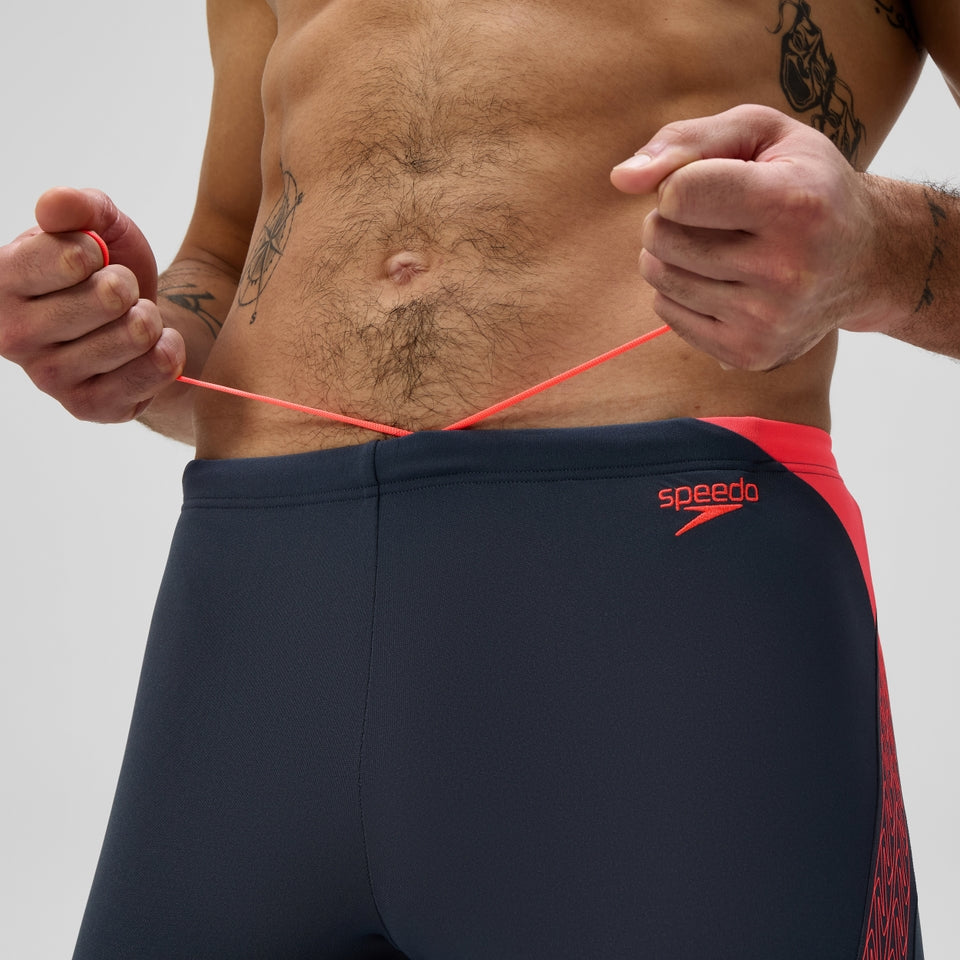 Hyperboom Splice Jammer Grey/Orange | Speedo