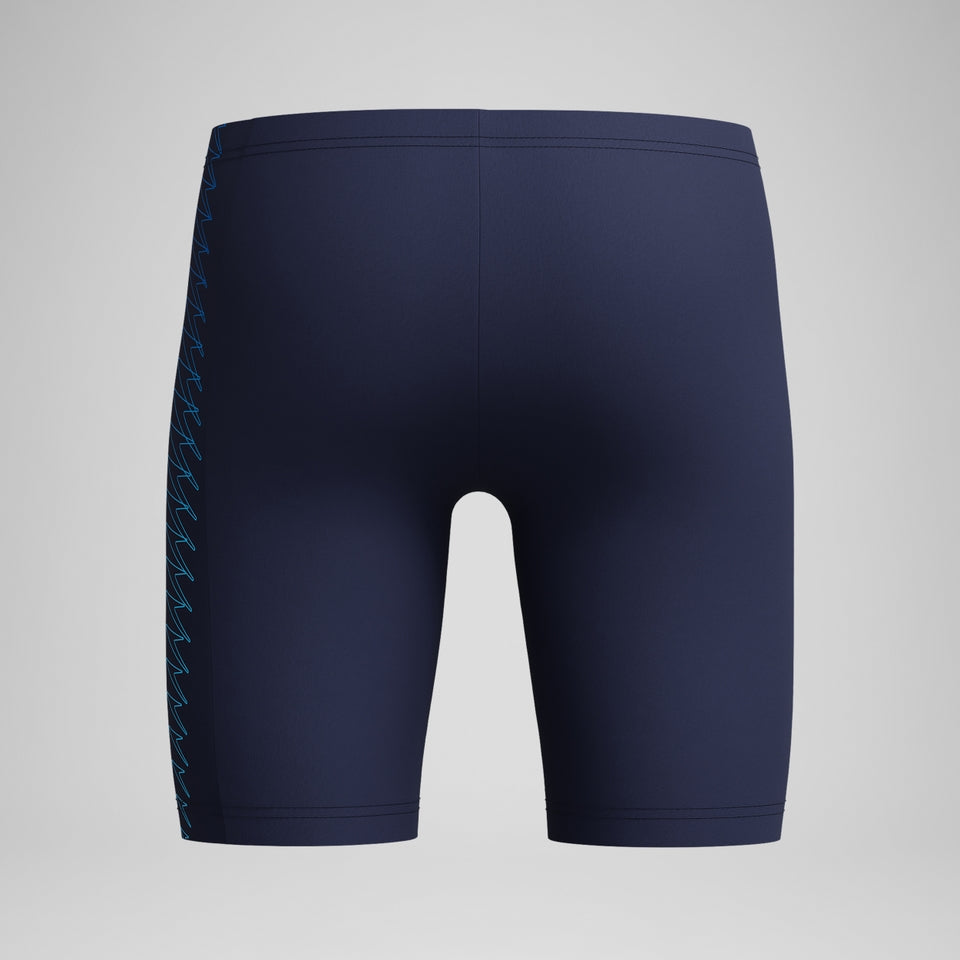 Boys Plastisol Placement Jammer Navy | Speedo