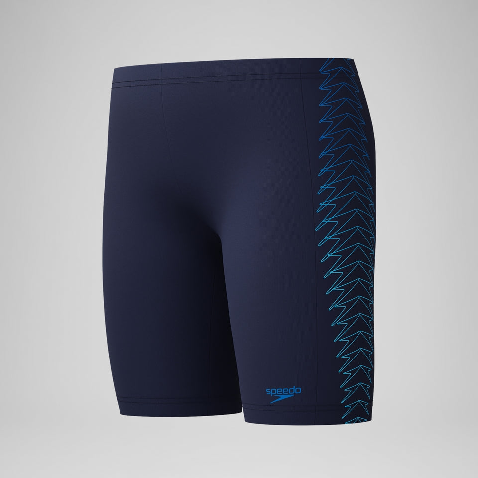 Boys Plastisol Placement Jammer Navy | Speedo