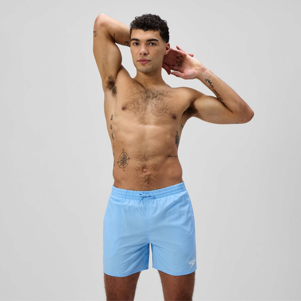 Essential Solid 40cm Swim Shorts Blue | Speedo