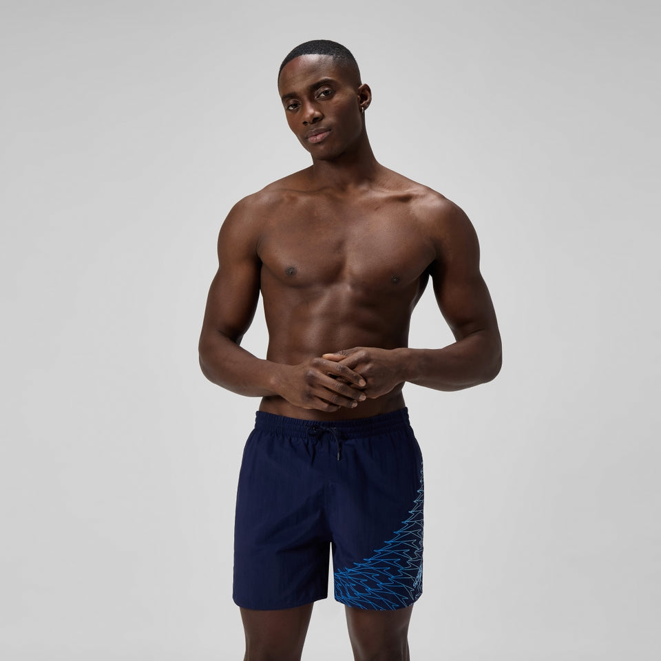 Medley Logo 40cm Swim Shorts Navy/Blue | Speedo