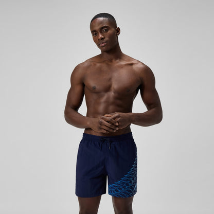 Medley Logo 40cm Swim Shorts Navy/Blue | Speedo
