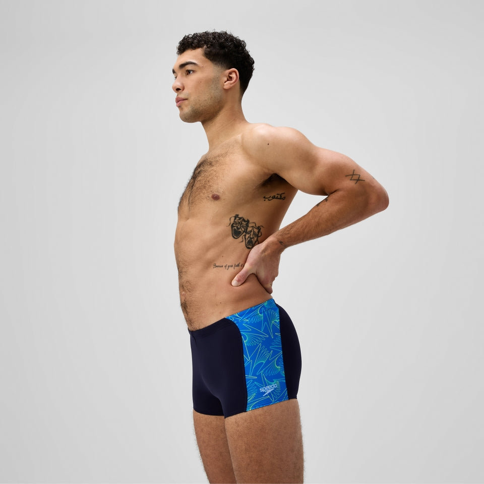Hyperboom Panel Aquashort Navy/Blue | Speedo