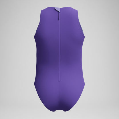 Girls Printed Hydrasuit Purple/Green | Speedo