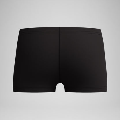 Boys Medley Logo Aquashort Black/Orange | Speedo