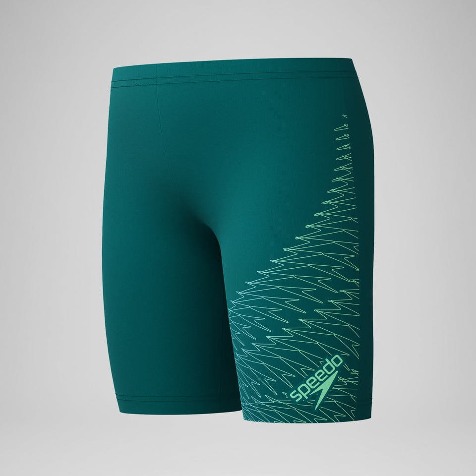 Boys Medley Logo Jammer Green | Speedo