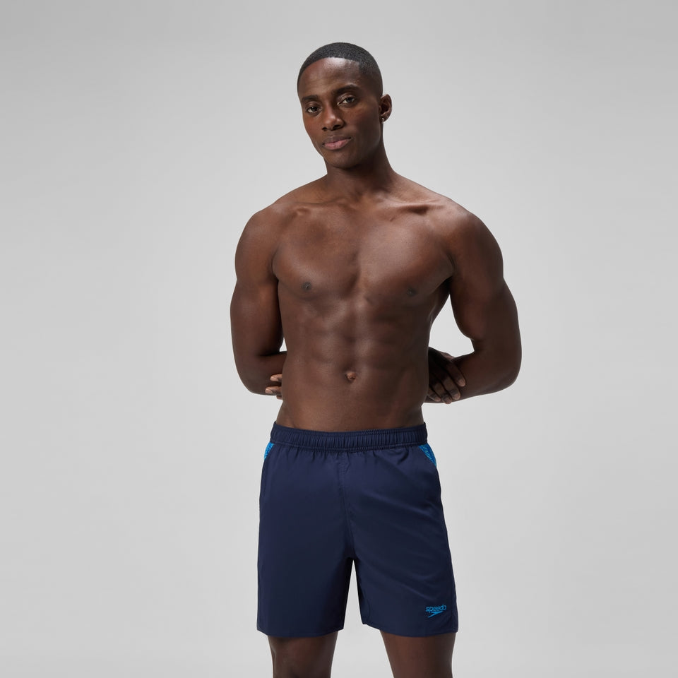 Xpress Lite Panel 40cm Swim Shorts Navy/Blue | Speedo