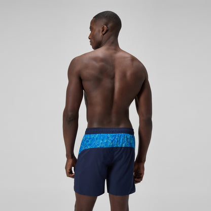 Xpress Lite Panel 40cm Swim Shorts Navy/Blue | Speedo