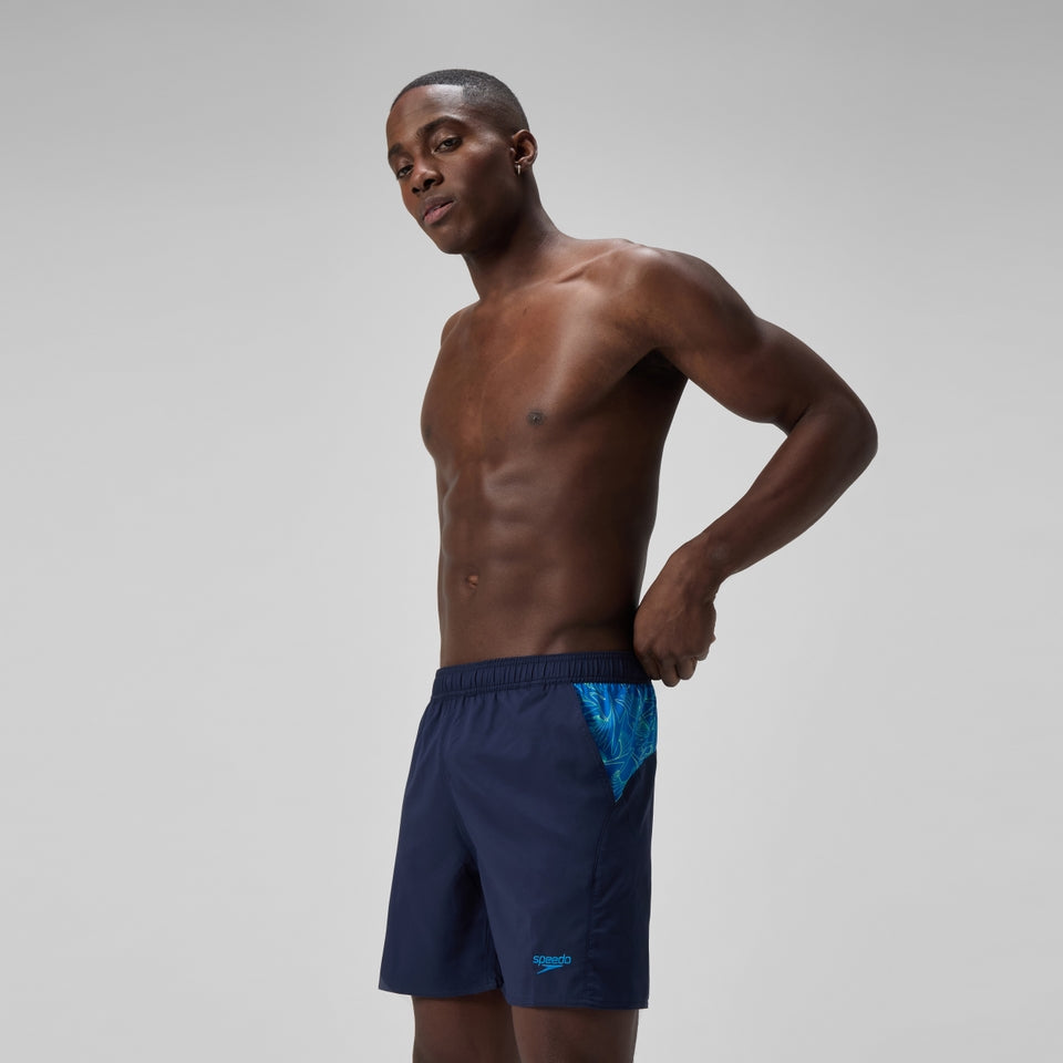 Xpress Lite Panel 40cm Swim Shorts Navy/Blue | Speedo