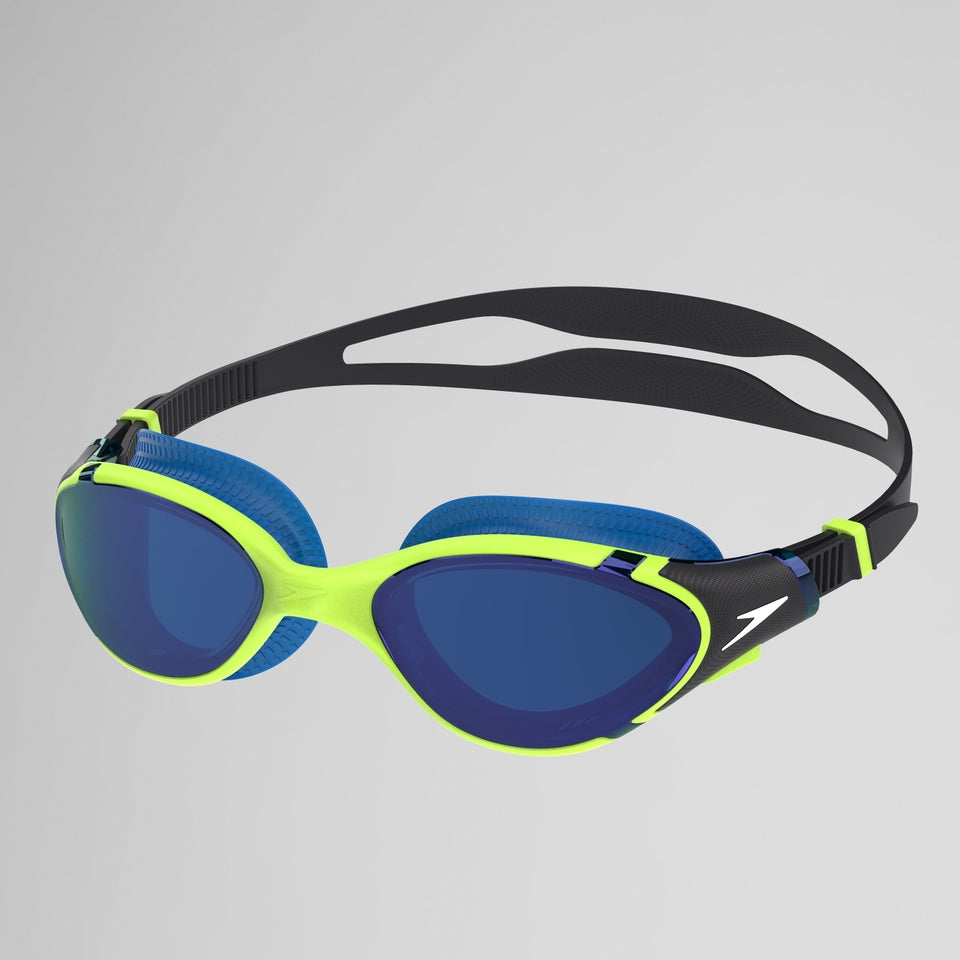 Adult Biofuse 2.0 Mirrored Goggles Green/Blue | Speedo