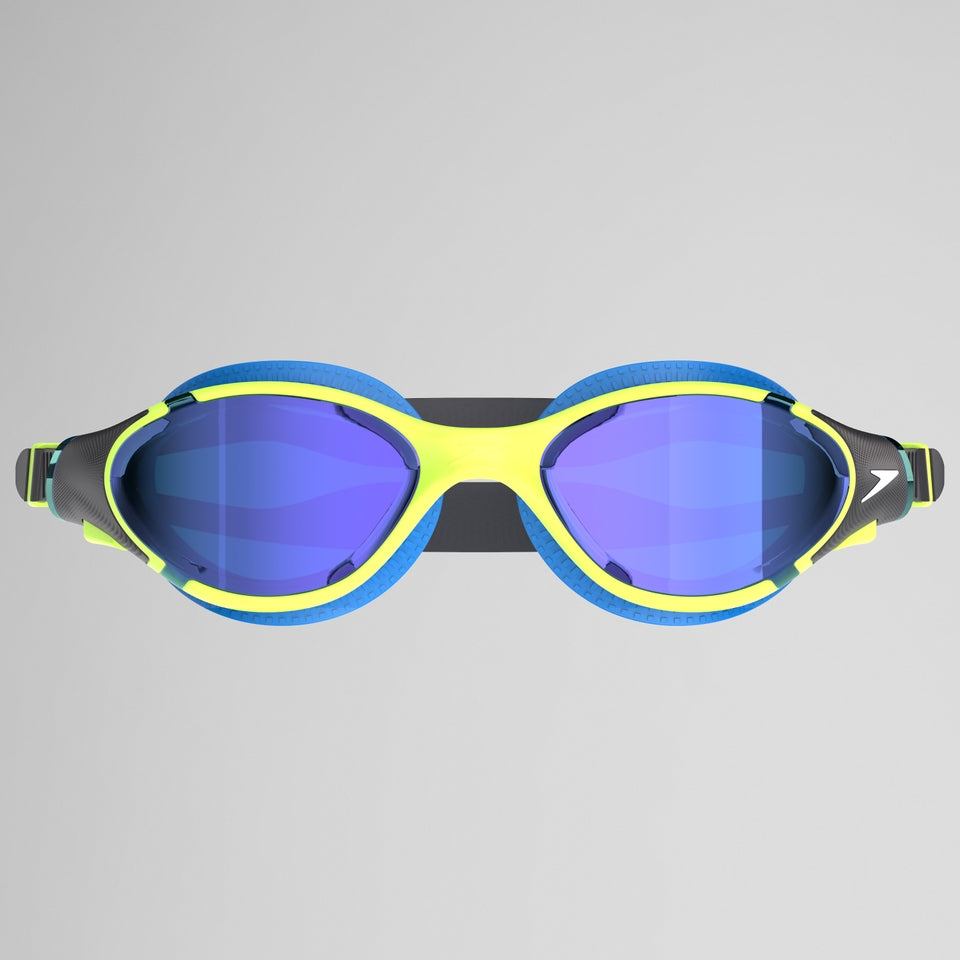 Adult Biofuse 2.0 Mirrored Goggles Green/Blue | Speedo