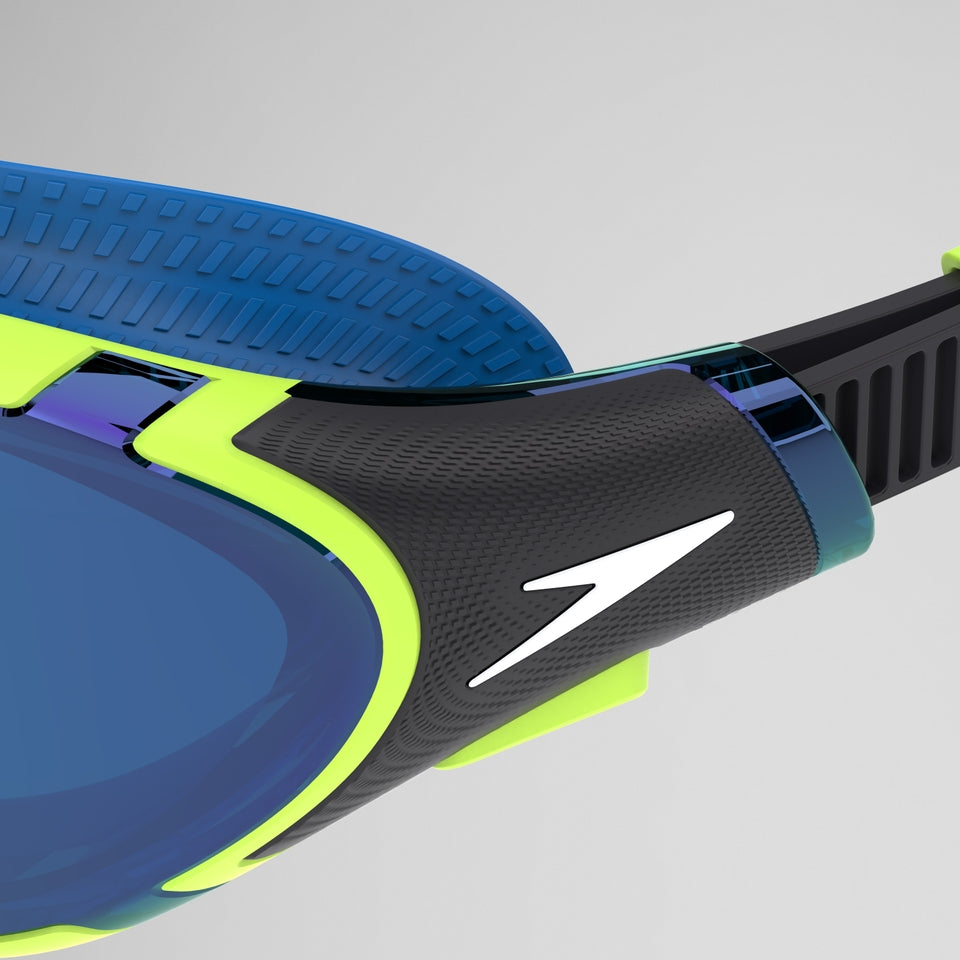 Adult Biofuse 2.0 Mirrored Goggles Green/Blue | Speedo