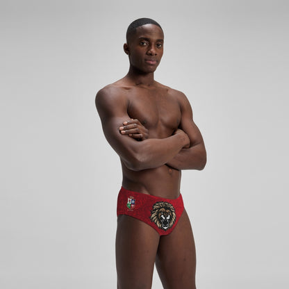 British & Irish Lions 7cm Briefs Red | Speedo