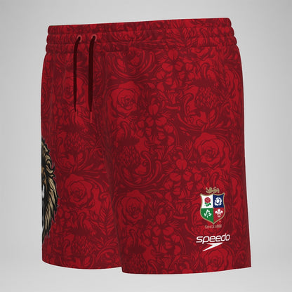 Boys British & Irish Lions 13" Swim Shorts Red | Speedo
